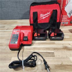 HOUSTON LOCATION - AS-IS Milwaukee M18 Brushed Cordless (2-Tool) Drill/Driver and Impact Driver Kit