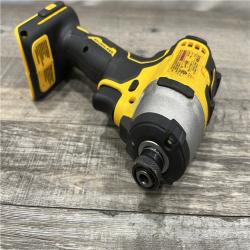 AS-IS DEWALT Atomic 20V Max Lithium-Ion Brushless Cordless Compact 1/4 in. Impact Driver Kit