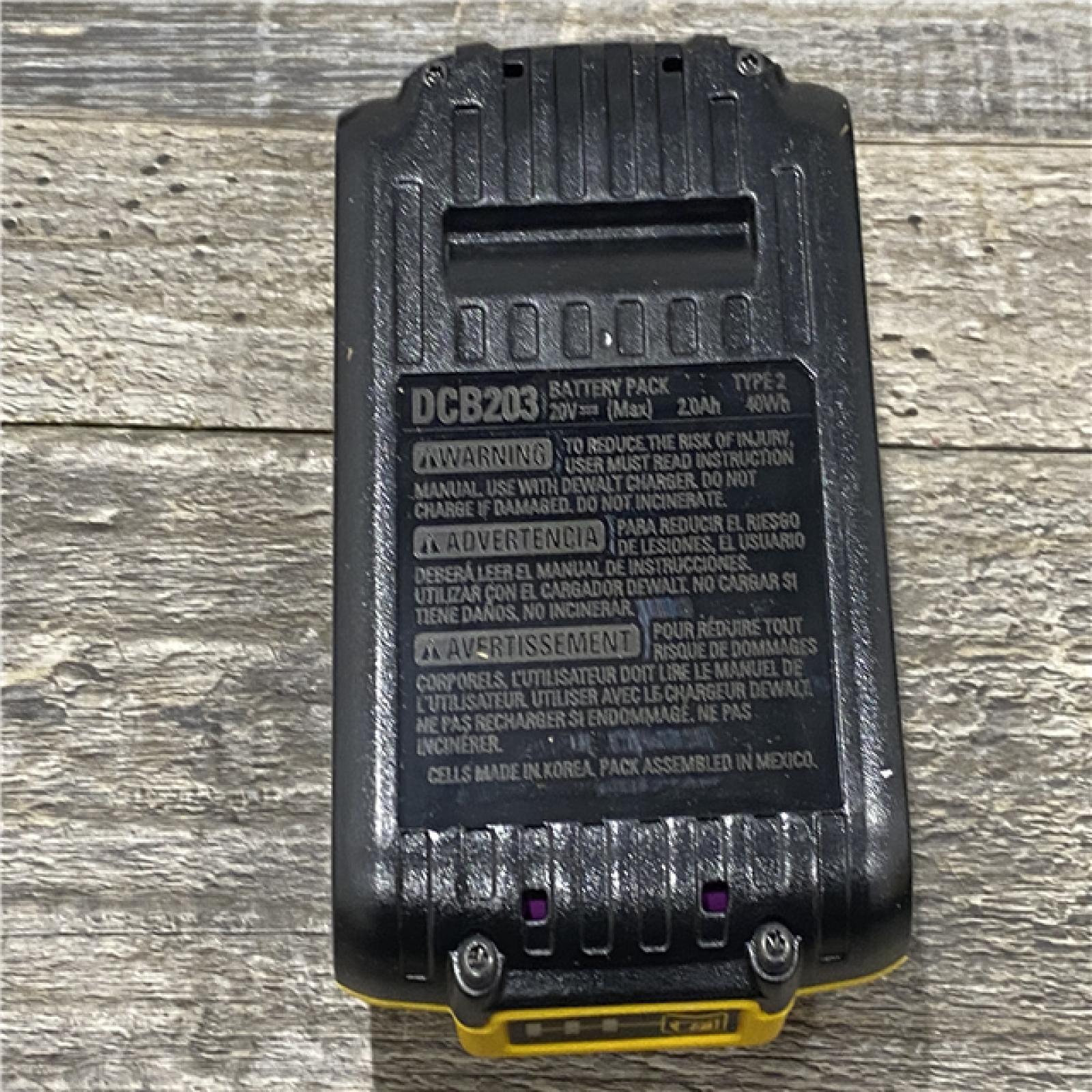 AS-IS DEWALT Atomic 20V Lithium-Ion Cordless Compact 1/2 in. Drill/Driver Kit