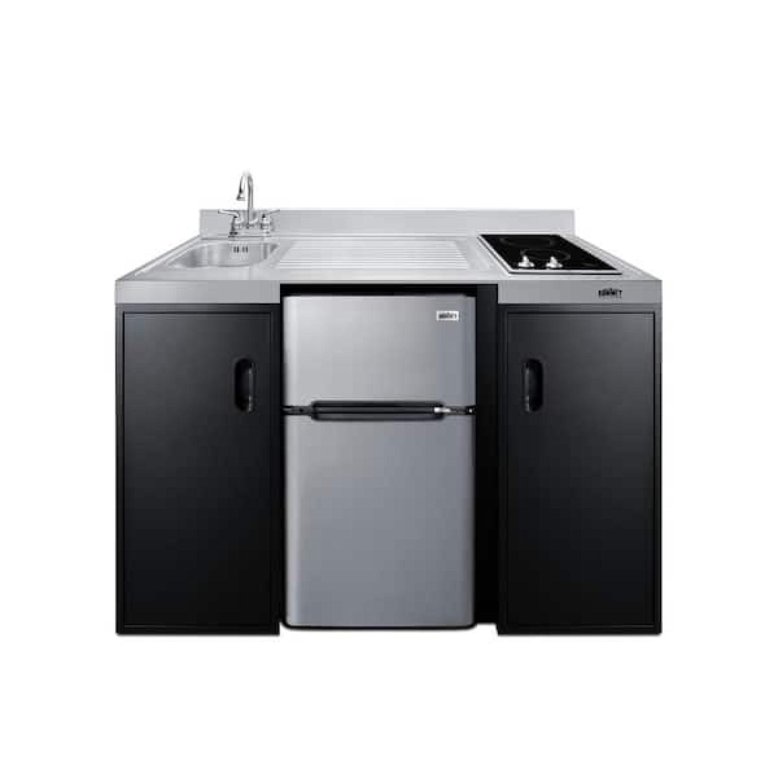 Phoenix NEW Summit Appliance 54 in. Compact Kitchen in Stainless Steel, ADA Compliant (SEALED)