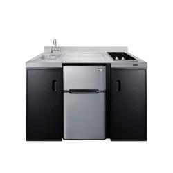 Phoenix NEW Summit Appliance 54 in. Compact Kitchen in Stainless Steel, ADA Compliant (SEALED)