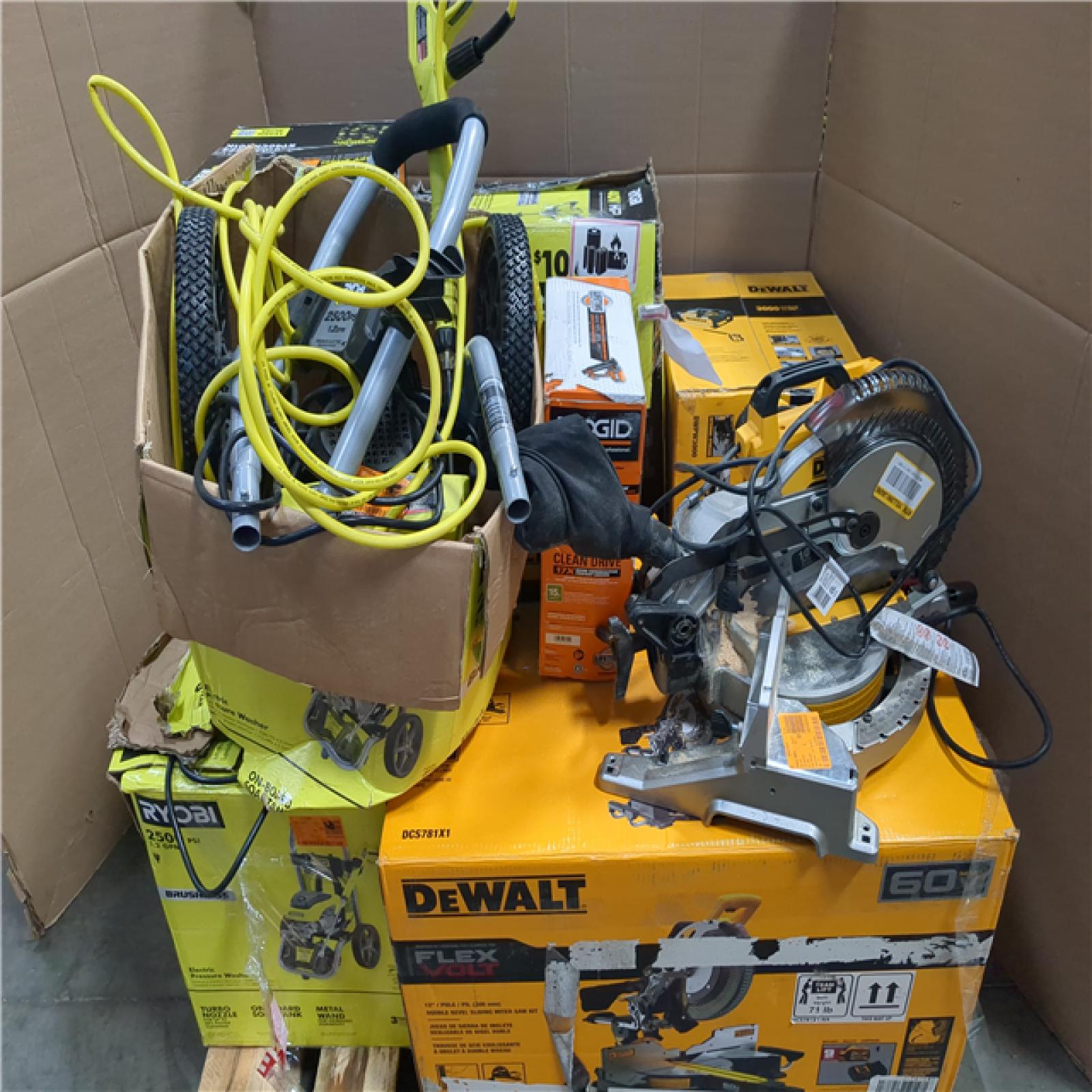 CALIFORNIA AS-IS TOOL PALLET