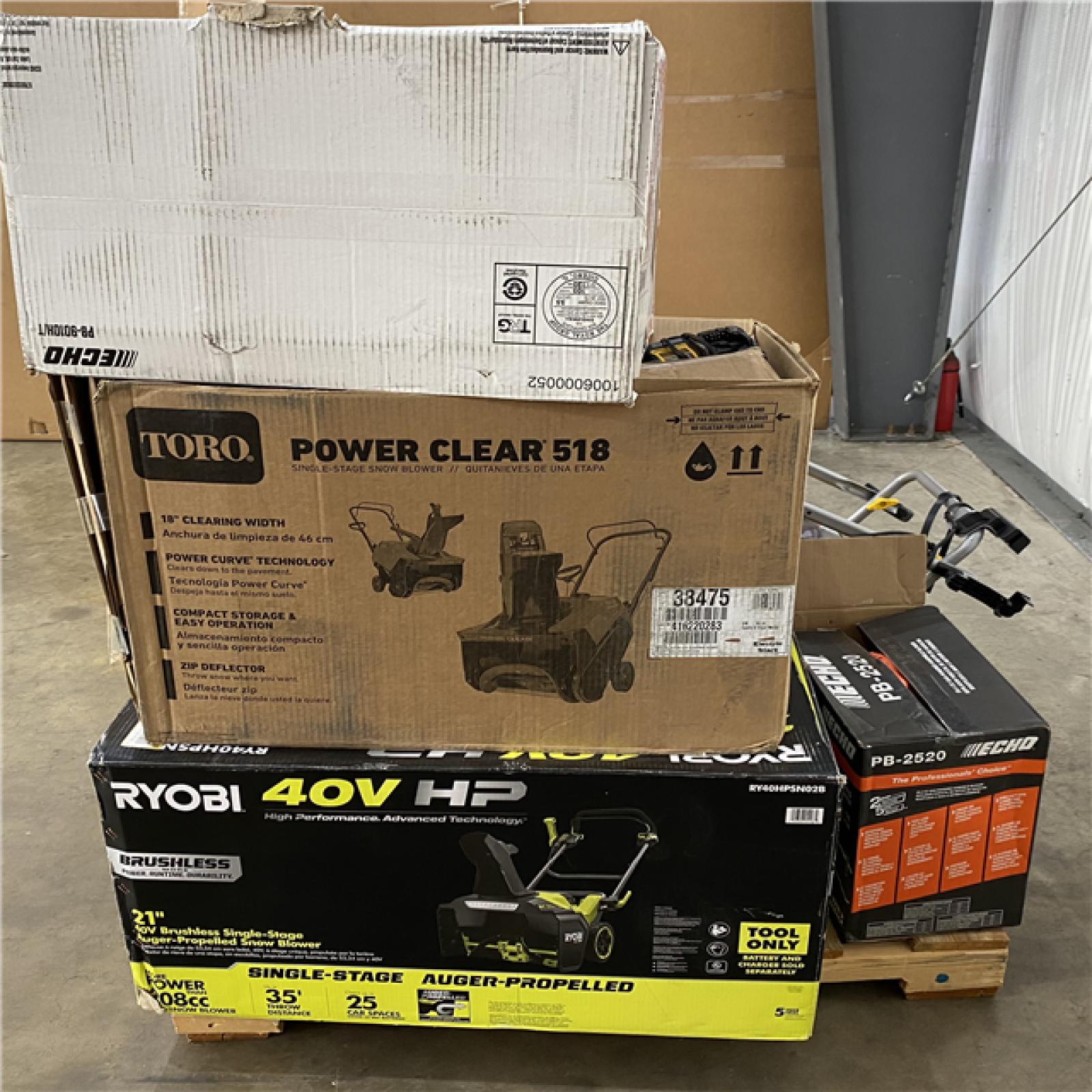 Houston Location - AS-IS Outdoor Power Equipment