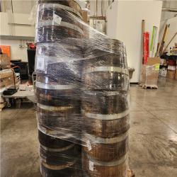Phoenix Location 26 in. Dia x 17.5 in. H White Oak Wood Whiskey Barrel Pallet (18 Barrels)