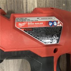 AS-IS Milwaukee FUEL 18-Volt Lithium-Ion Brushless Cordless Gen II 18-Gauge Brad Nailer (Tool-Only)