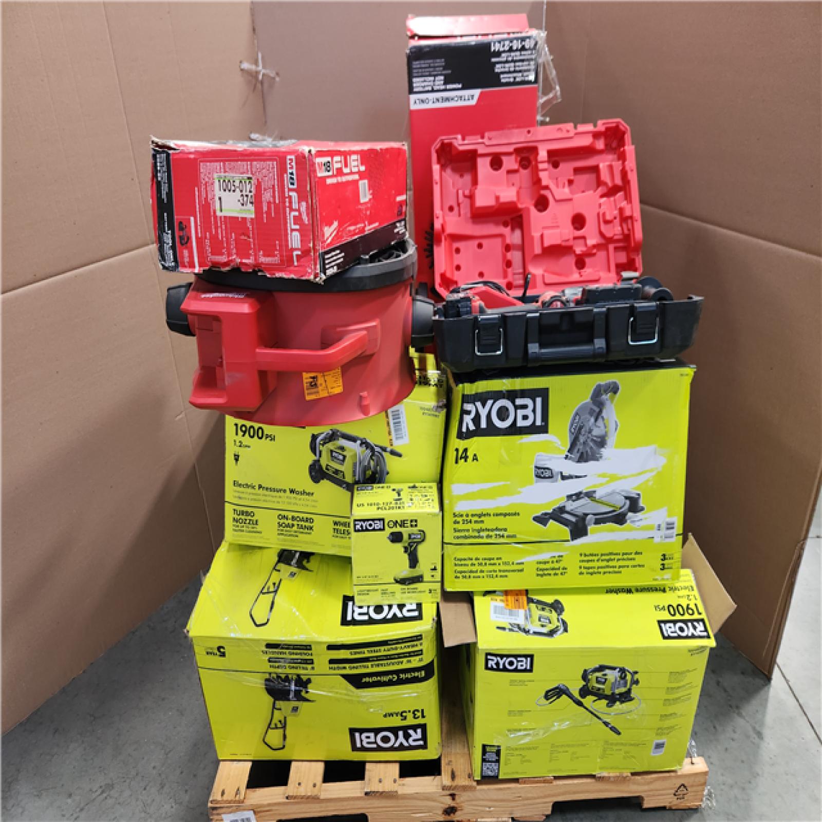 CALIFORNIA AS-IS TOOL PALLET