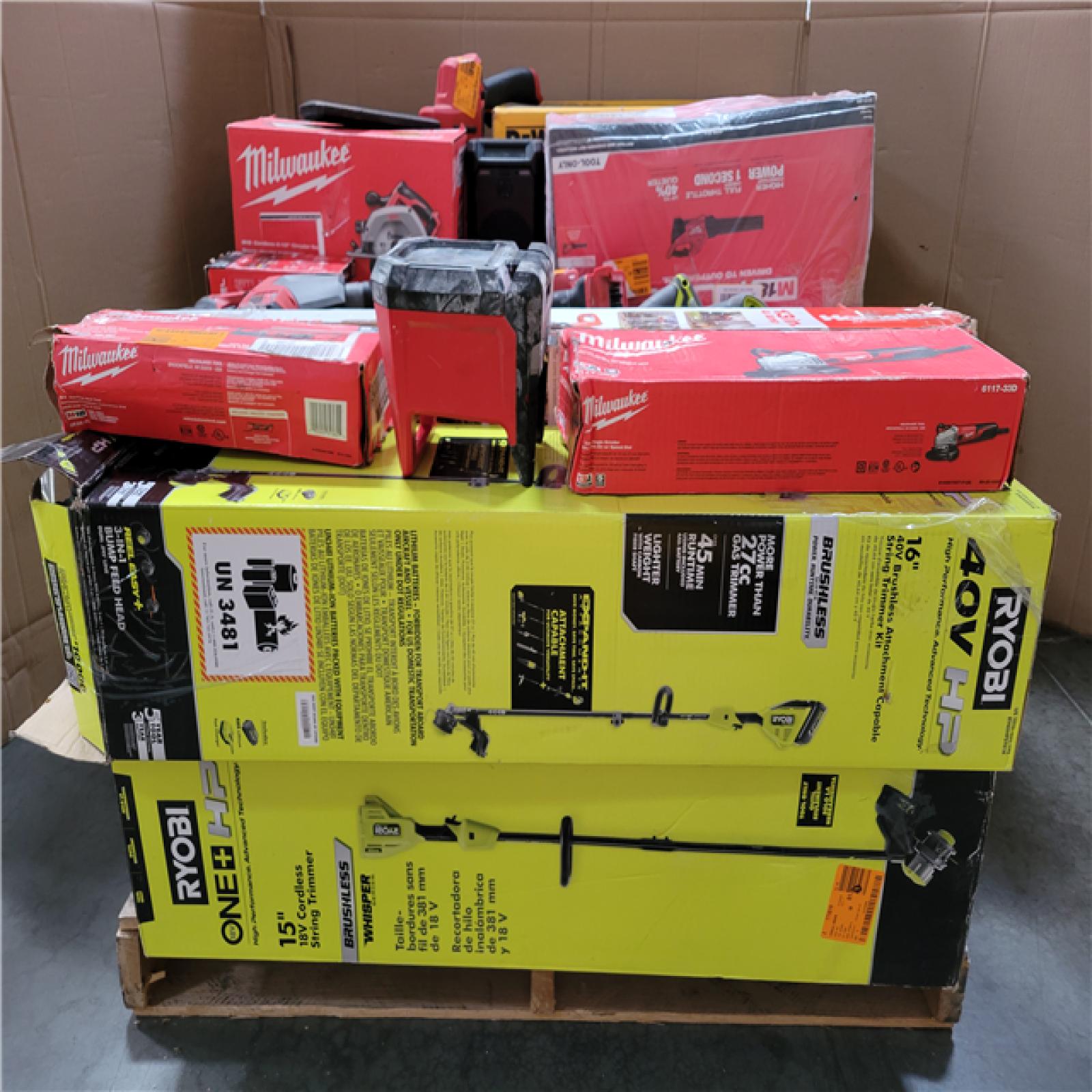 CALIFORNIA AS-IS TOOL PALLET