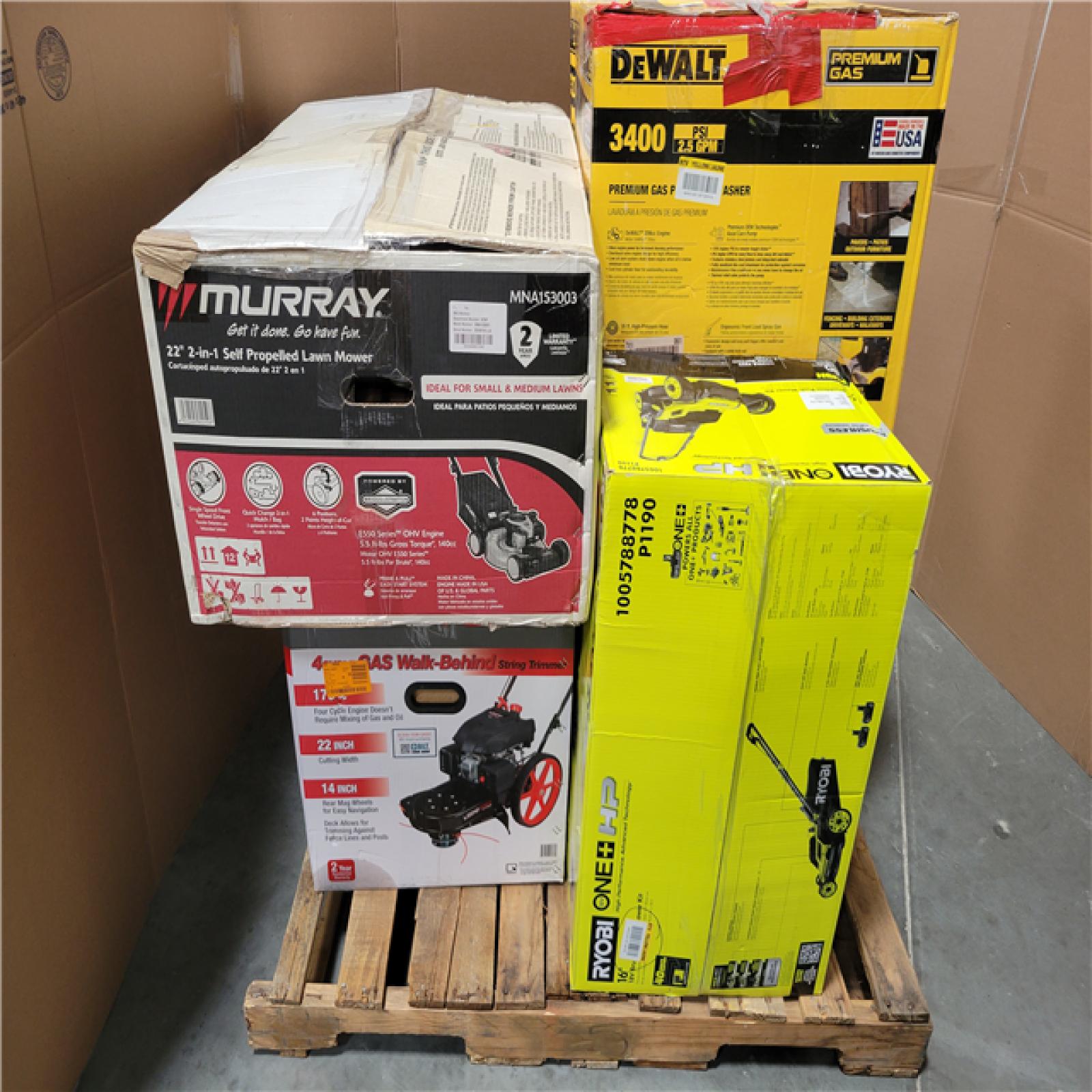CALIFORNIA AS-IS OUTDOOR POWER EQUIPMENT