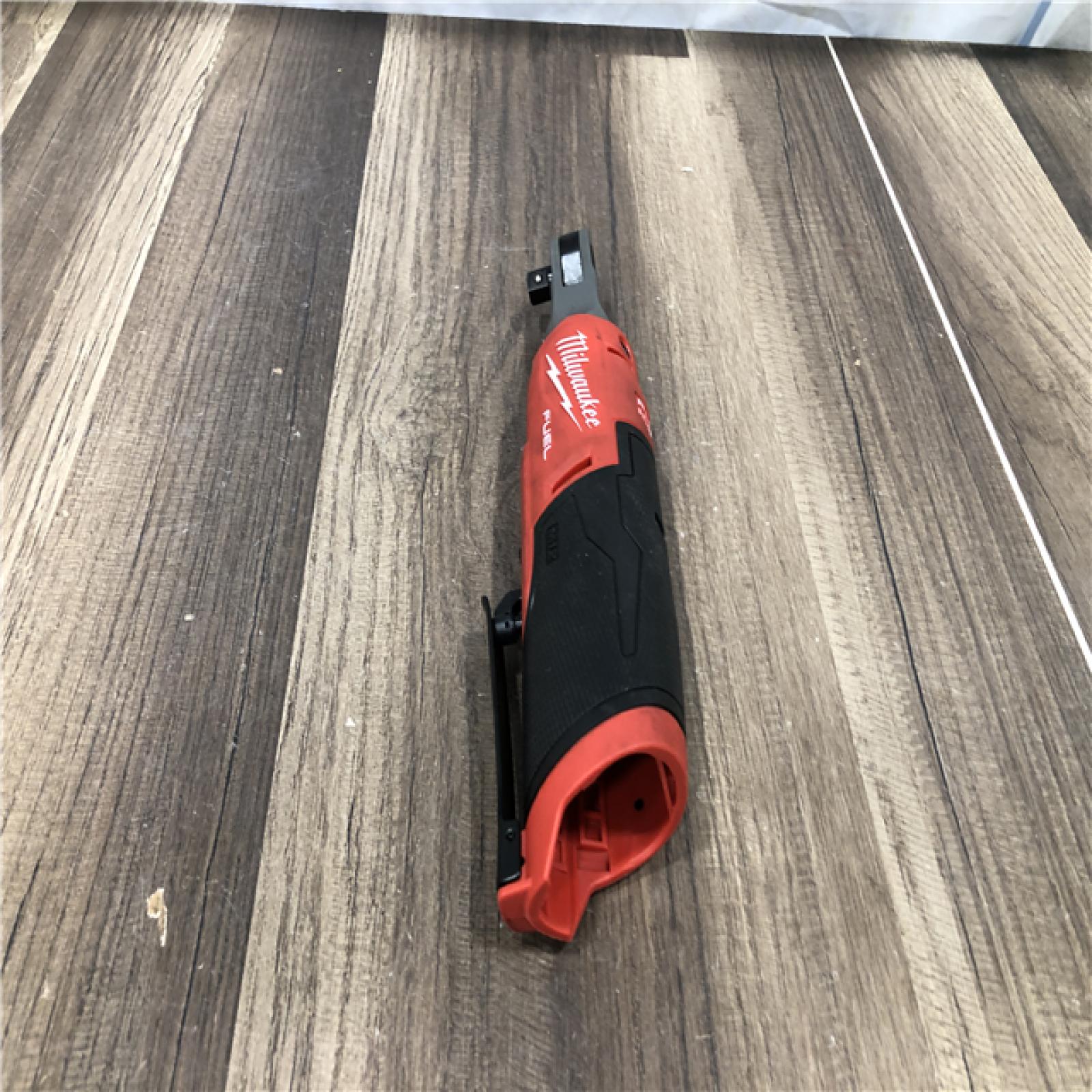 AS-IS Milwaukee FUEL 12-Volt Lithium-Ion Brushless Cordless High Speed 3/8 in. Ratchet (Tool-Only)