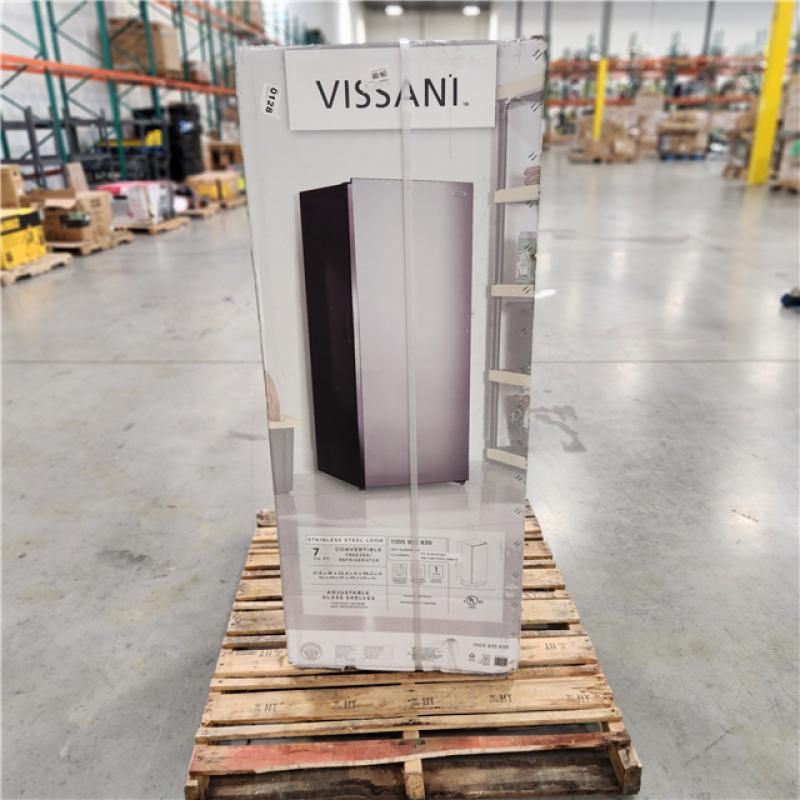 DALLAS LOCATION NEW! Vissani 7 cu. ft. Convertible Upright Freezer