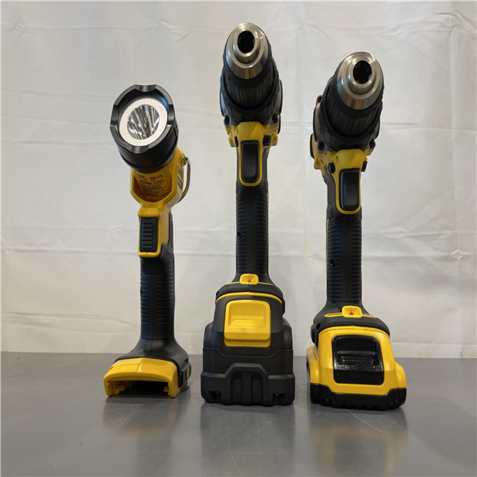 AS-IS - DEWALT 20-Volt MAX Lithium-Ion Cordless 7-Tool Combo Kit with 2.0 Ah Battery, 5.0 Ah Battery and Charger