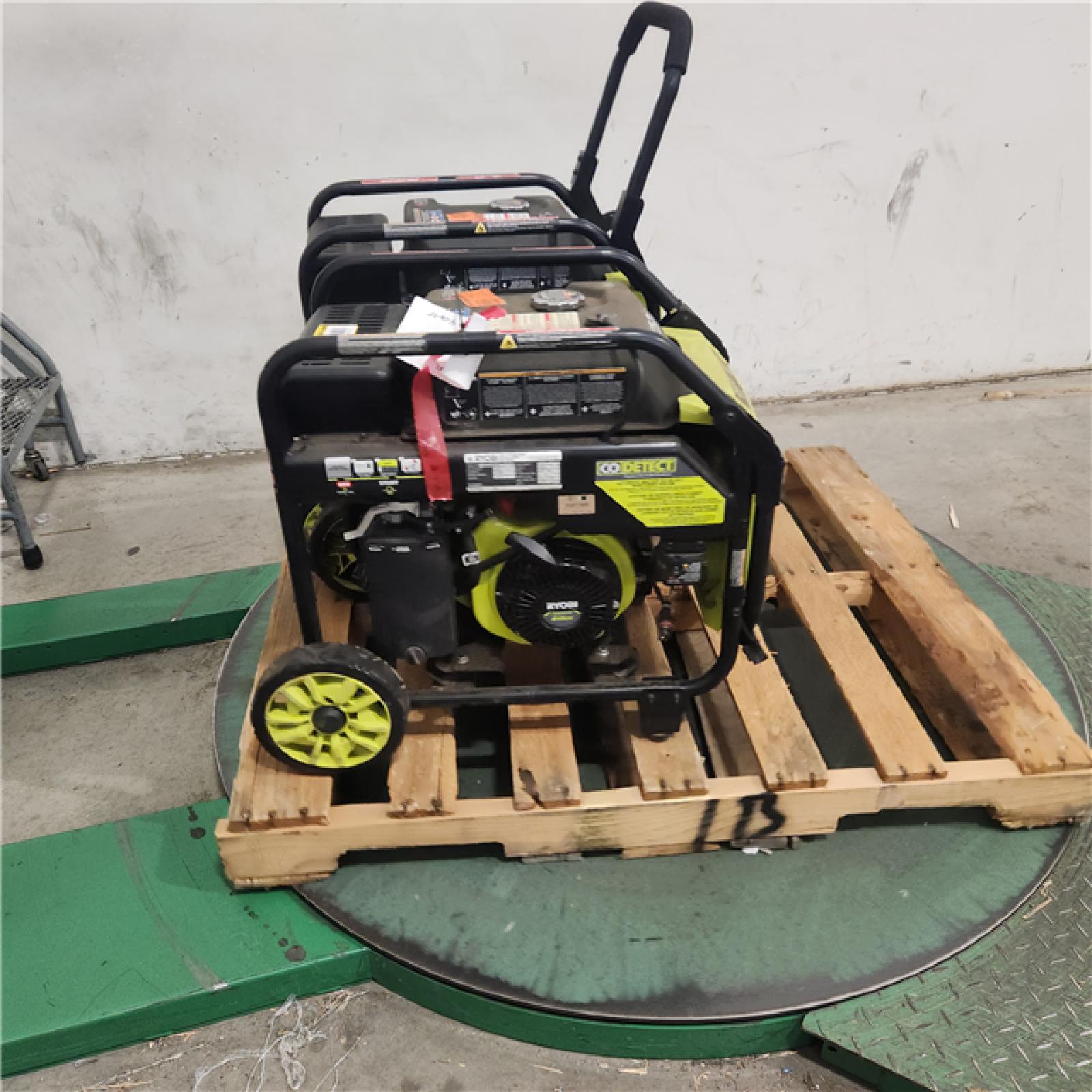 Dallas Location - As-Is RYOBI 4000-Watt Gasoline Portable Generator(Lot Of 2)