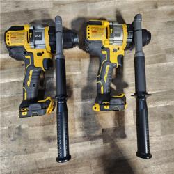 HOUSTON - LOCATION - AS-IS DEWALT 2 TOOL COMBO KIT W/(2) BATTERY & CHARGER