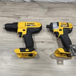 LIKE NEW!- DeWALT 20V MAX Cordless Drill Driver/Impact Driver Combo Kit
