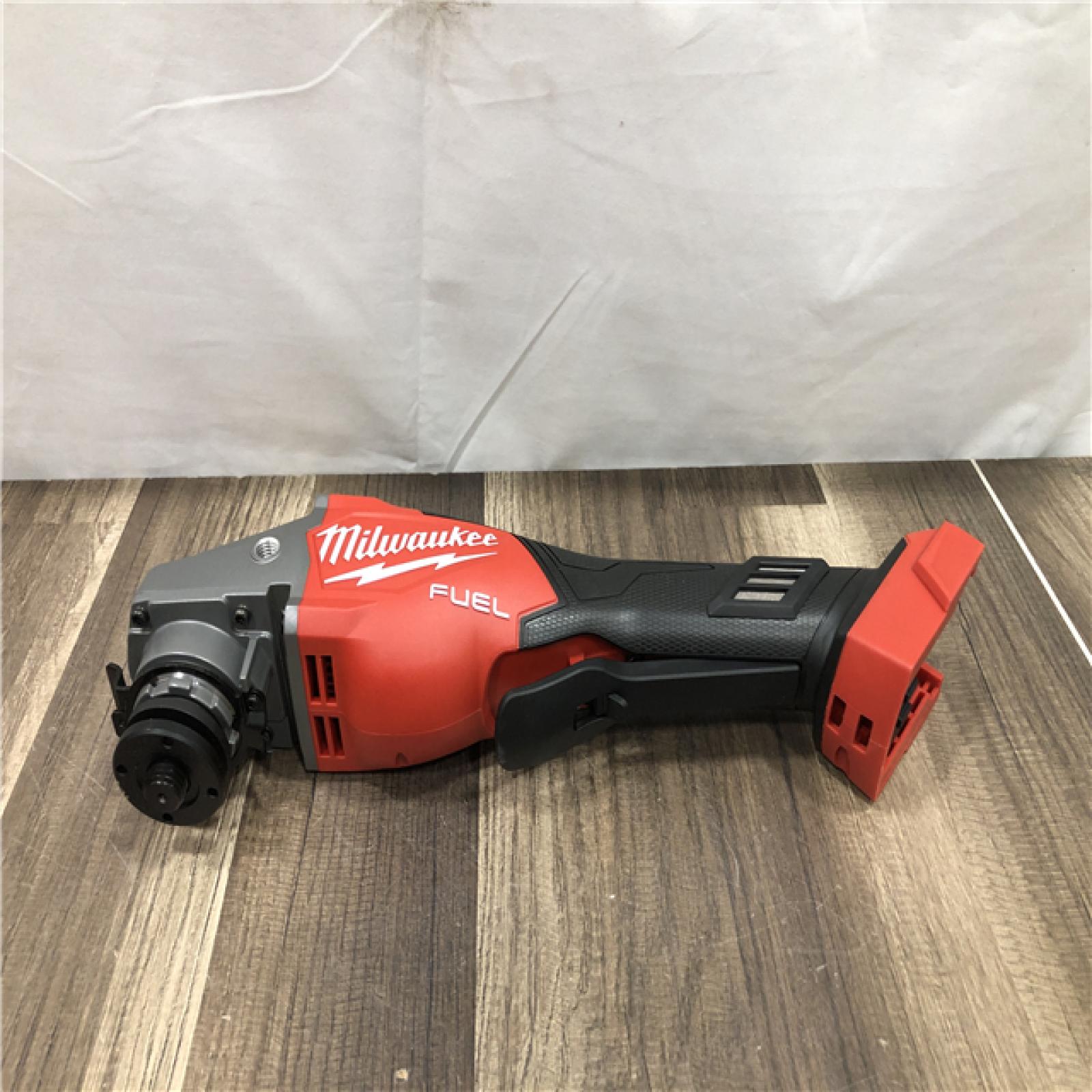 AS-IS Milwaukee FUEL 18-Volt Lithium-Ion Brushless Cordless 4-1/2 in./6 in. Braking Grinder with Paddle Switch (Tool-Only)
