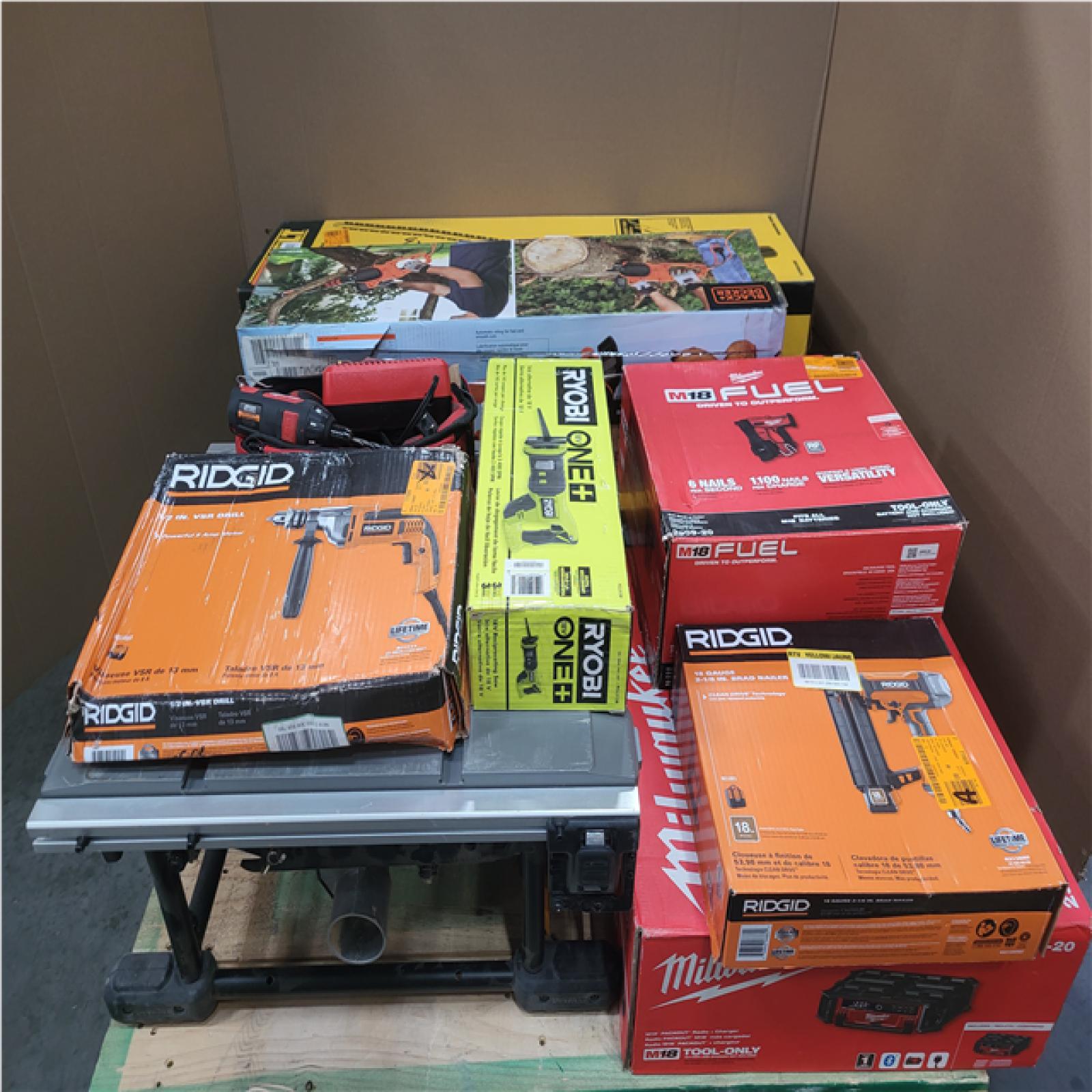 CALIFORNIA AS-IS TOOL PALLET