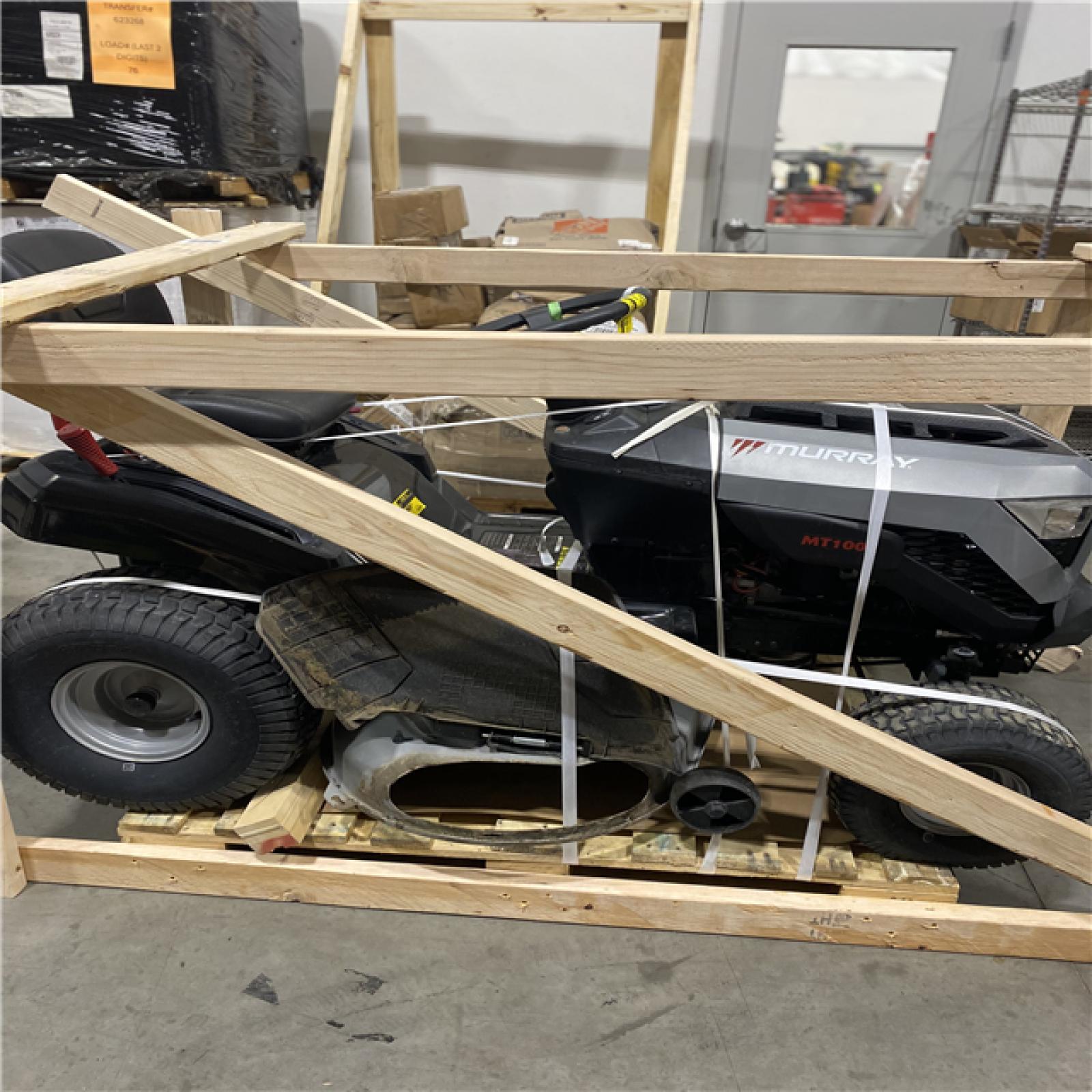 Dallas Location - As-Is Murray MT100 42 in. 13.5 HP Gas Riding Lawn Tractor Mower