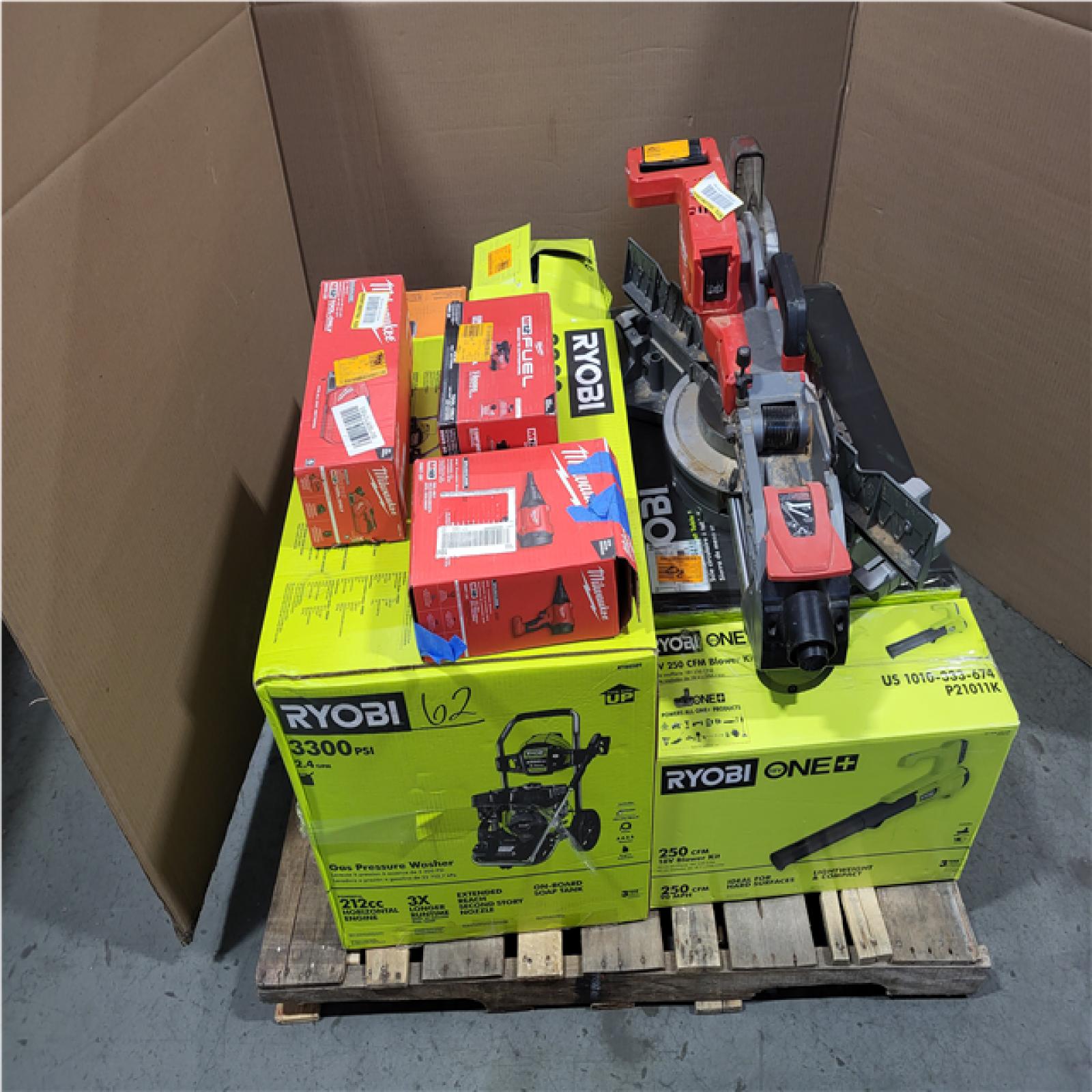 CALIFORNIA AS-IS TOOL PALLET