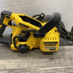 AS-IS DEWALT FLEXVOLT 60V MAX Cordless Brushless 7-1/4 in. Wormdrive Style Circular Saw (Tool Only)