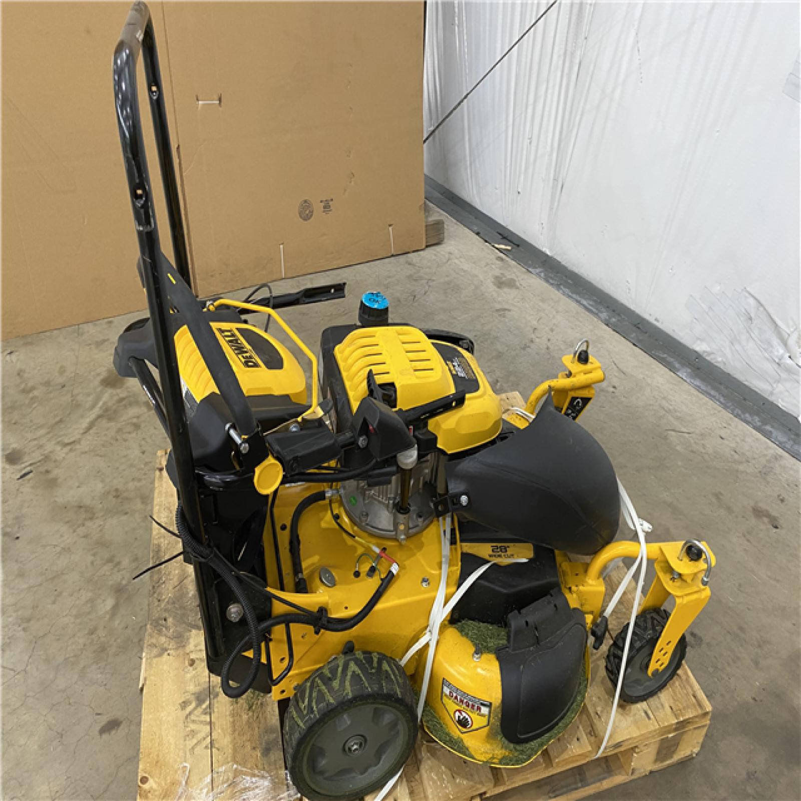 Houston Location - AS-IS Dewalt 224cc lawn mower