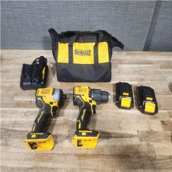 Houston Location AS-IS DeWalt Hammer Drill Driver / Impact Driver Combo Kit