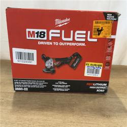 NEW! Milwaukee 2880-22 M18 4.5  - 5  Cordless No-Lock Grinder Paddle Switch Kit
