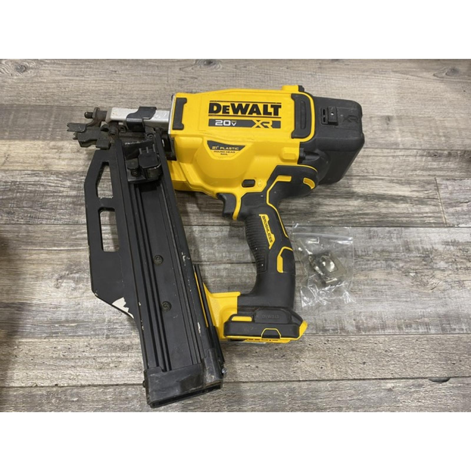 AS-IS DEWALT 20-Volt 21° Cordless Framing Nailer (Tool-Only)
