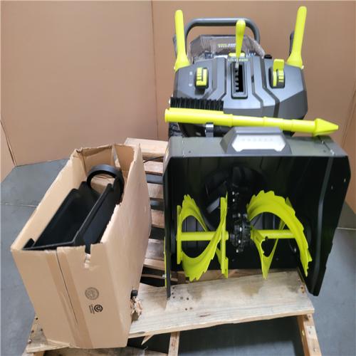 CALIFORNIA AS-IS RYOBI 22 40V BRUSHLESS SNOW BLOWER KIT