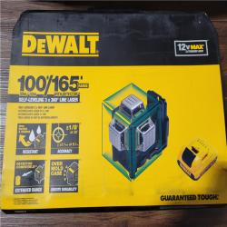 CALIFORNIA AS-IS DEWALT SELF-LEVELING 3X360° LINE LASER