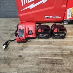 HOUSTON LOCATION - AS-IS MILWAUKEE FUEL 18V Lithium-Ion Brushless Cordless Hammer Drill and Impact Driver Combo Kit