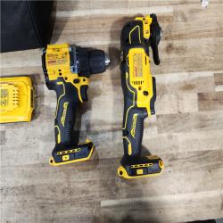 HOUSTON LOCATION - AS - IS DEWALT ATOMIC 20-Volt Lithium-Ion Cordless Brushless (2-Tool) Combo Kit