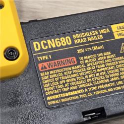 AS-IS DeWalt 20V MAX XR Cordless 18-Gauge Brad Nailer (Tool Only)