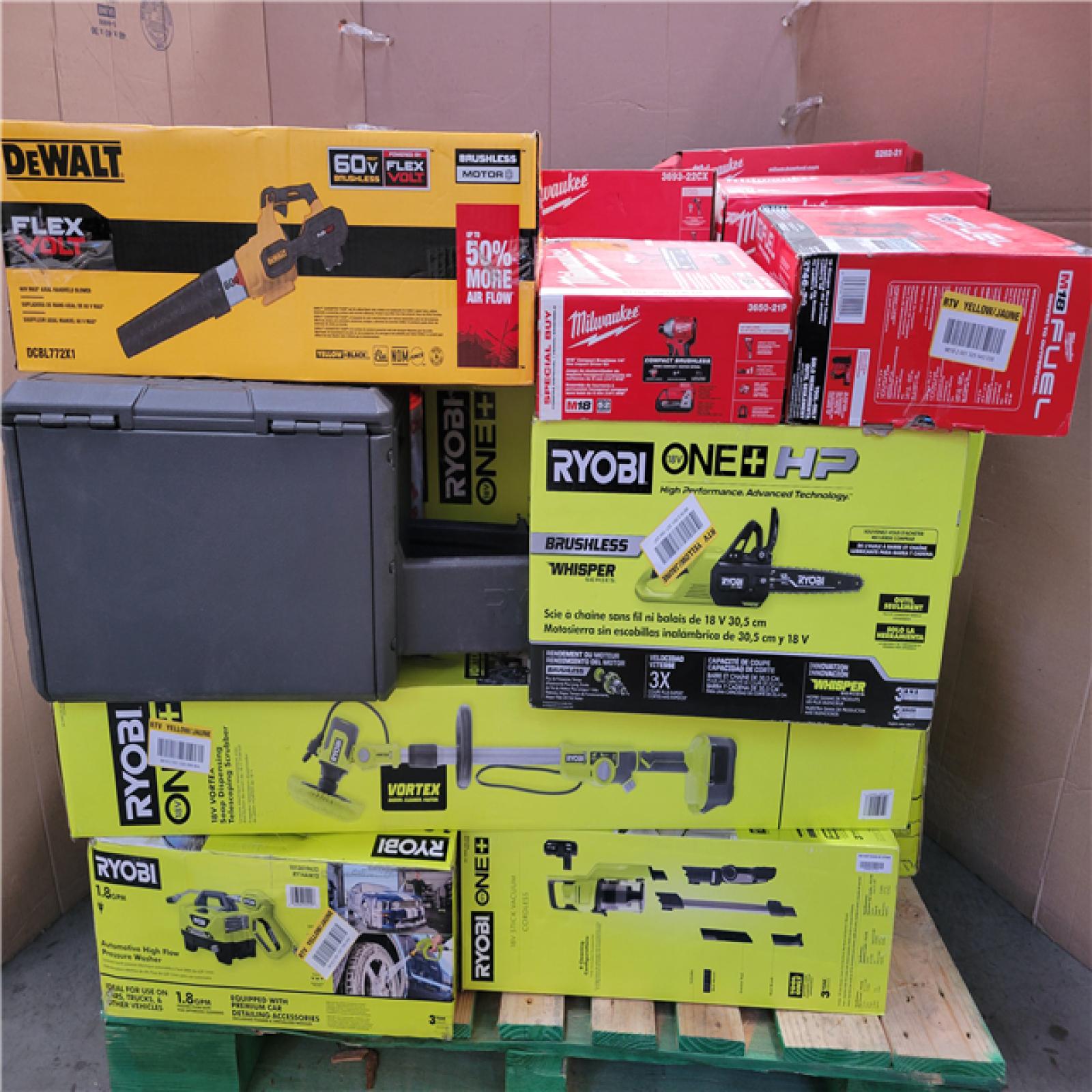 CALIFORNIA AS-IS TOOL PALLET