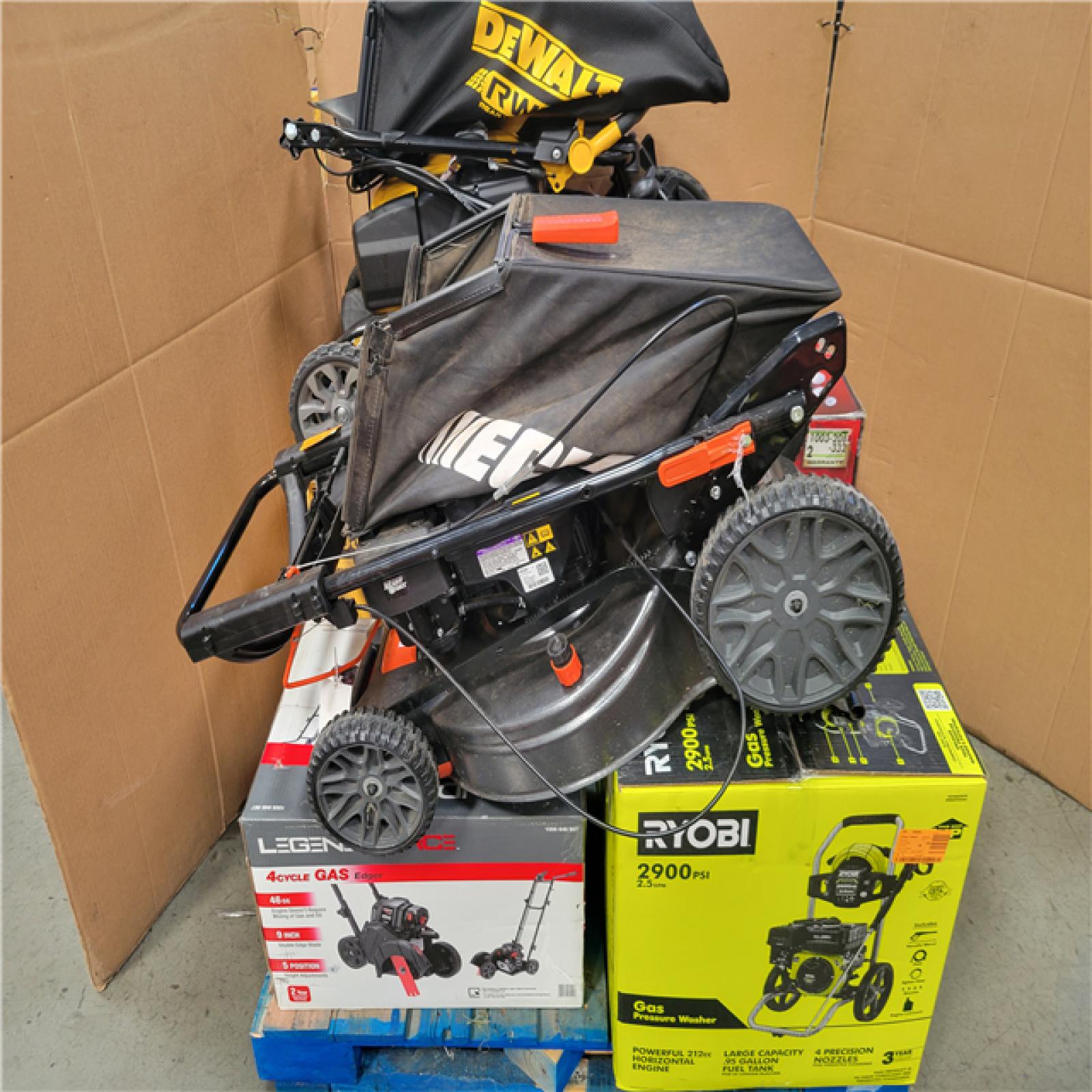 CALIFORNIA AS-IS OUTDOOR POWER EQUIPMENT