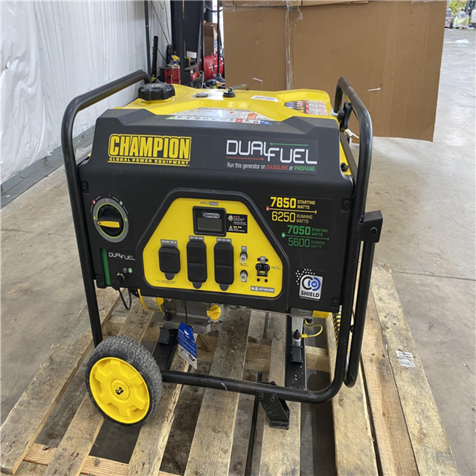 Houston Location AS IS - Champion Generator 7850 Watts