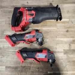 HOUSTON LOCATION - AS-IS MILWAUKEE 3 TOOL COMBO