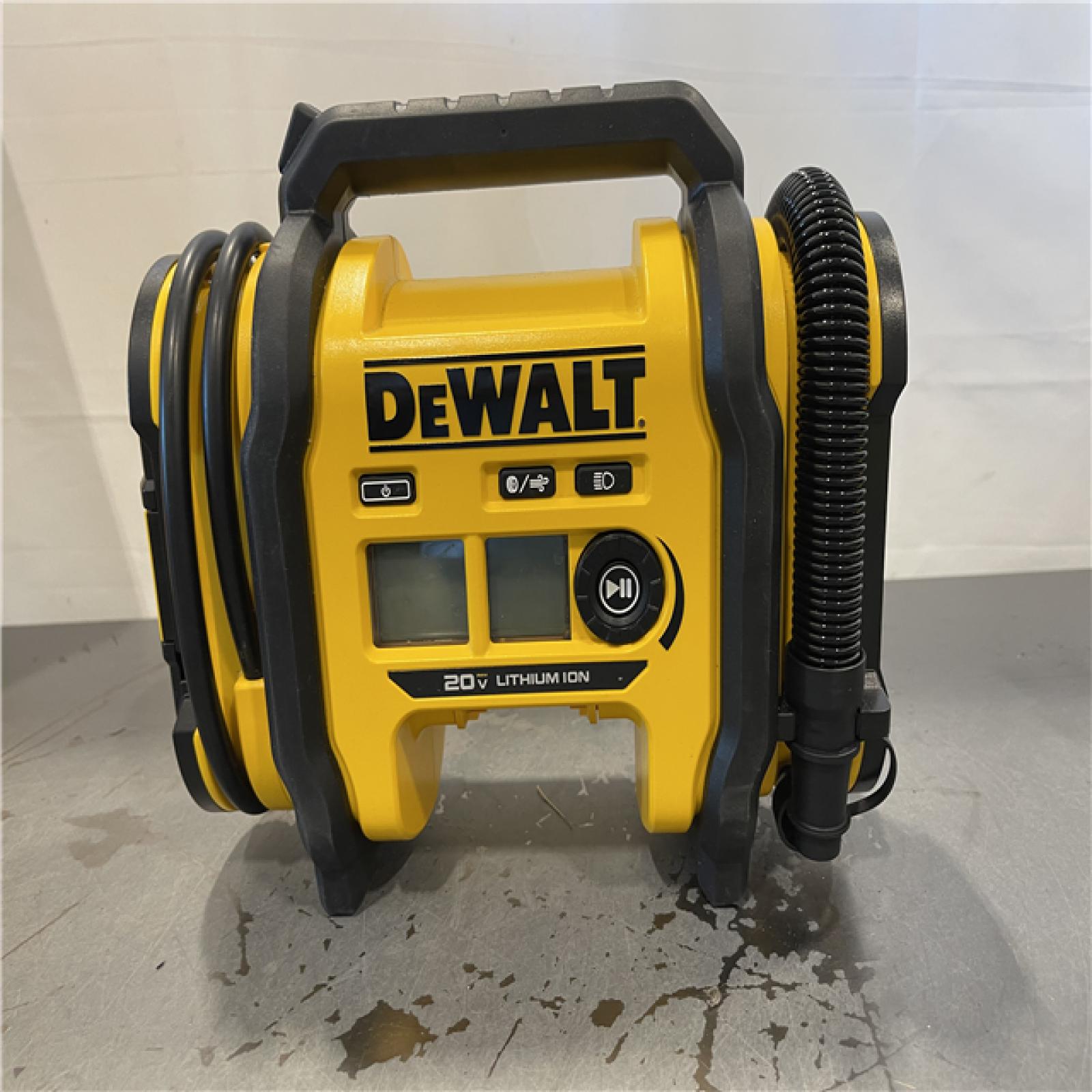 AS-IS - DEWALT  20V MAX Cordless Electric Portable Inflator