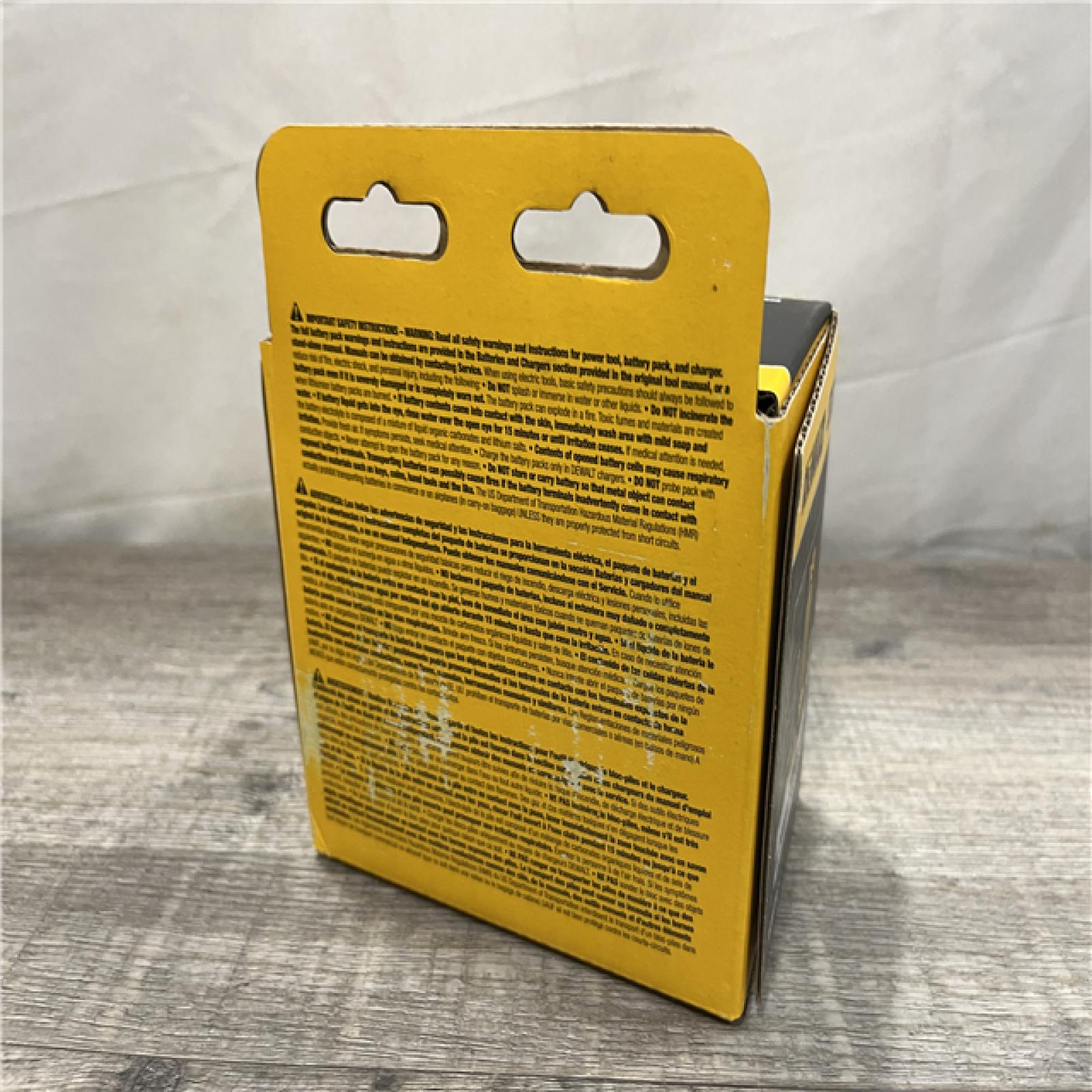 NEW - DEWALT 20V MAX XR POWERSTACK Lithium-Ion 3.5 Ah Battery (2 -Pack)