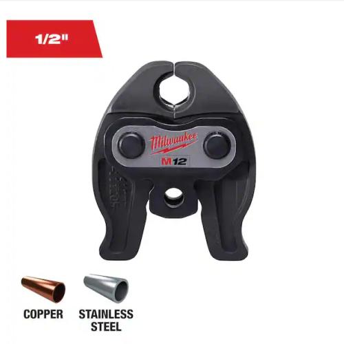 NEW! - Milwaukee 3/4 in. M12 Force Logic Press Tool Jaw