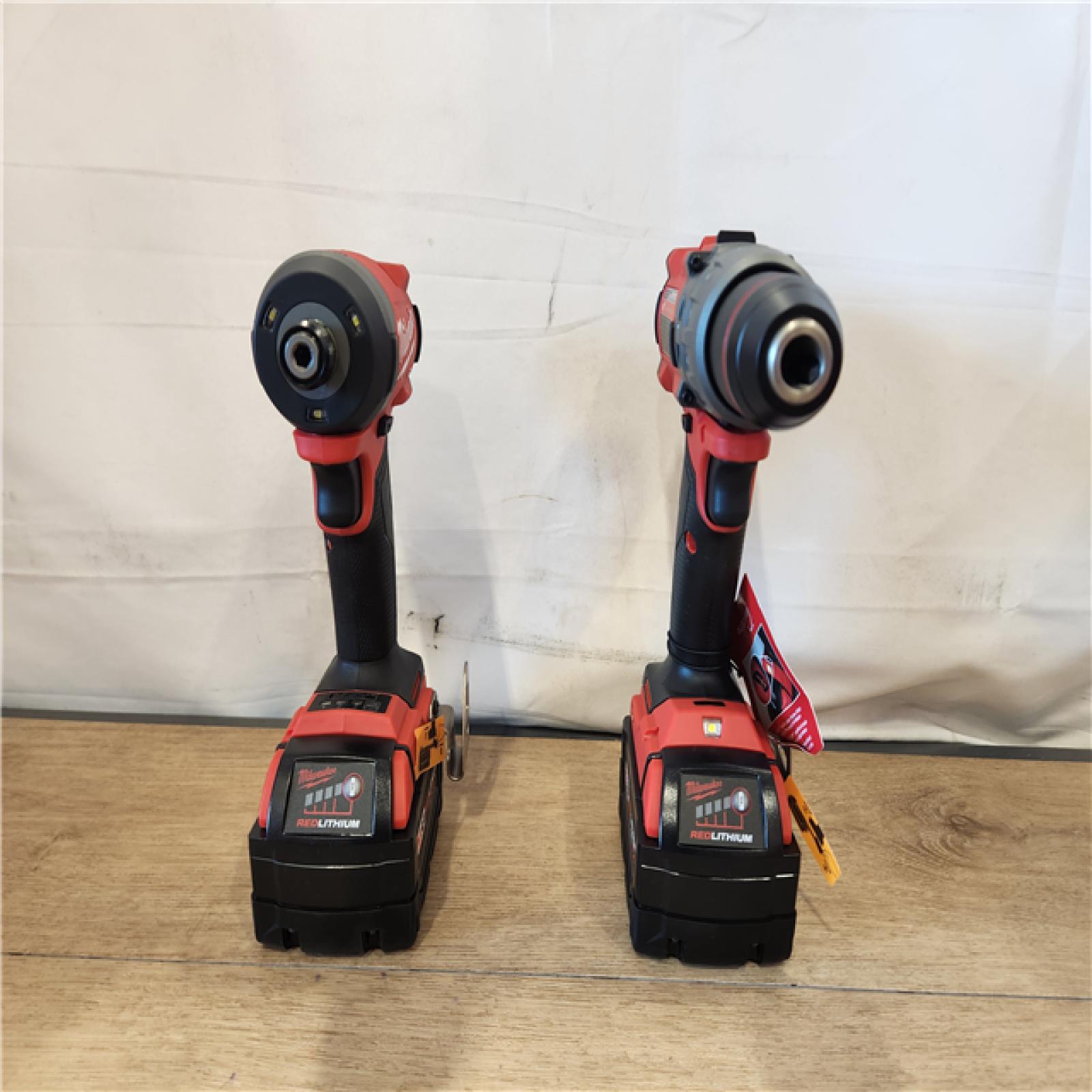 Milwaukee FUEL 18V Lithium-Ion Brushless Cordless Hammer Drill and Impact Driver Combo Kit