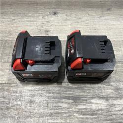 AS-IS Milwaukee 18-Volt Lithium-Ion XC Extended Capacity 5.0 Ah Battery Pack (2-Pack)