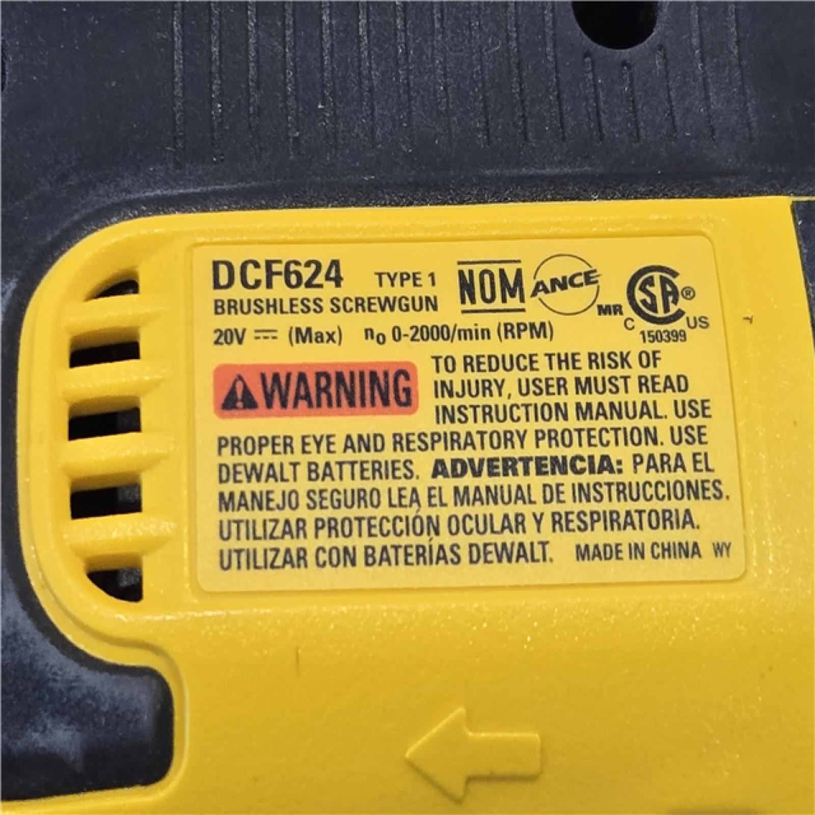 AS-IS DEWALT 20V MAX XR Cordless Drywall Screw Gun Threaded Clutch Housing (Tool Only)