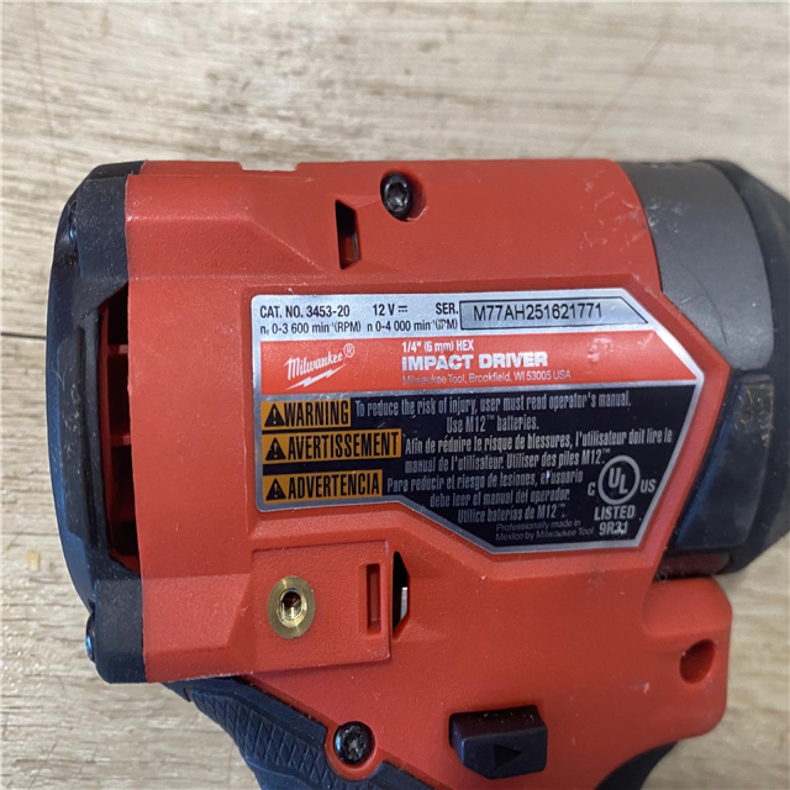 AS-IS Milwaukee FUEL 12-Volt Lithium-Ion Brushless Cordless Hammer Drill and Impact Driver Combo Kit