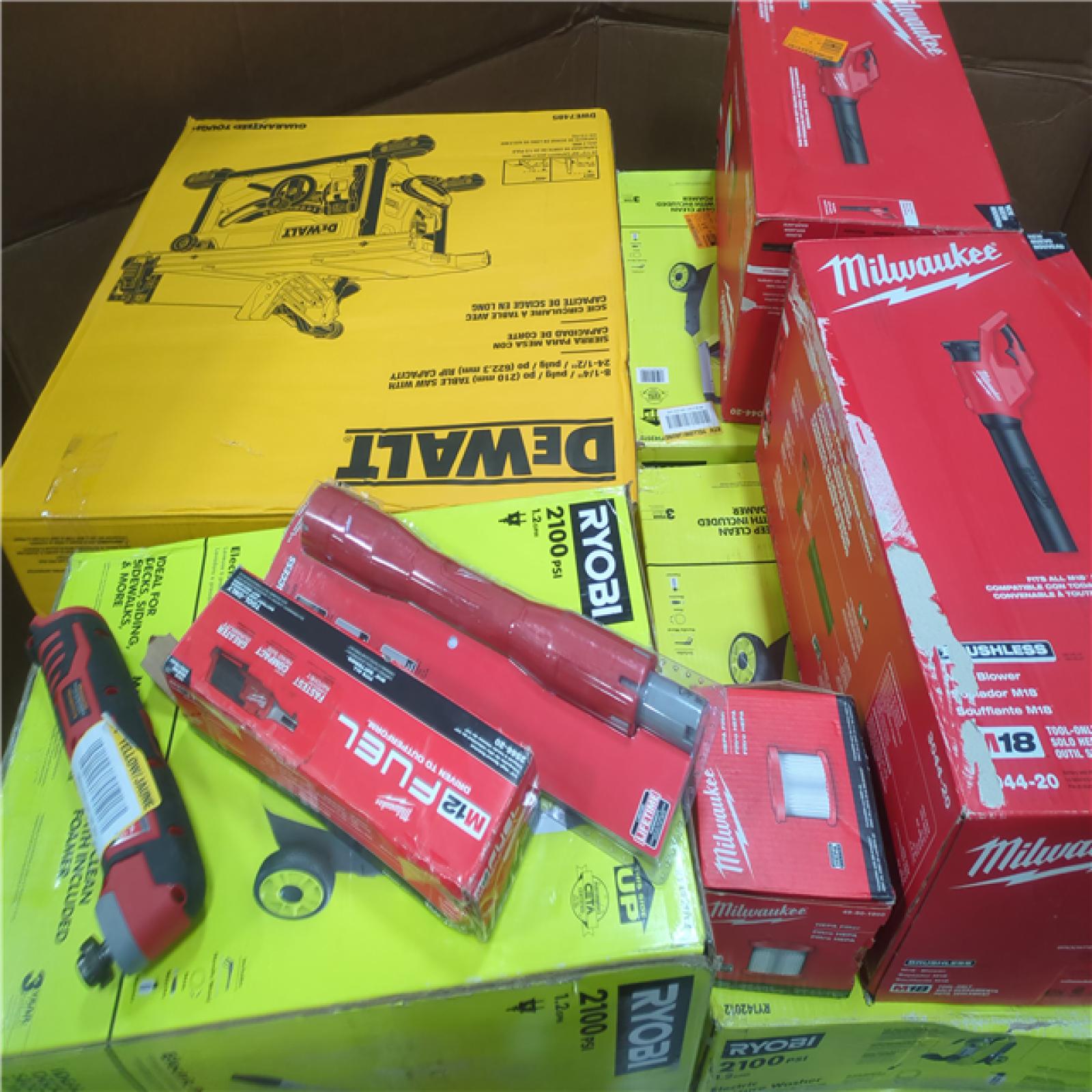 CALIFORNIA AS-IS TOOL PALLET