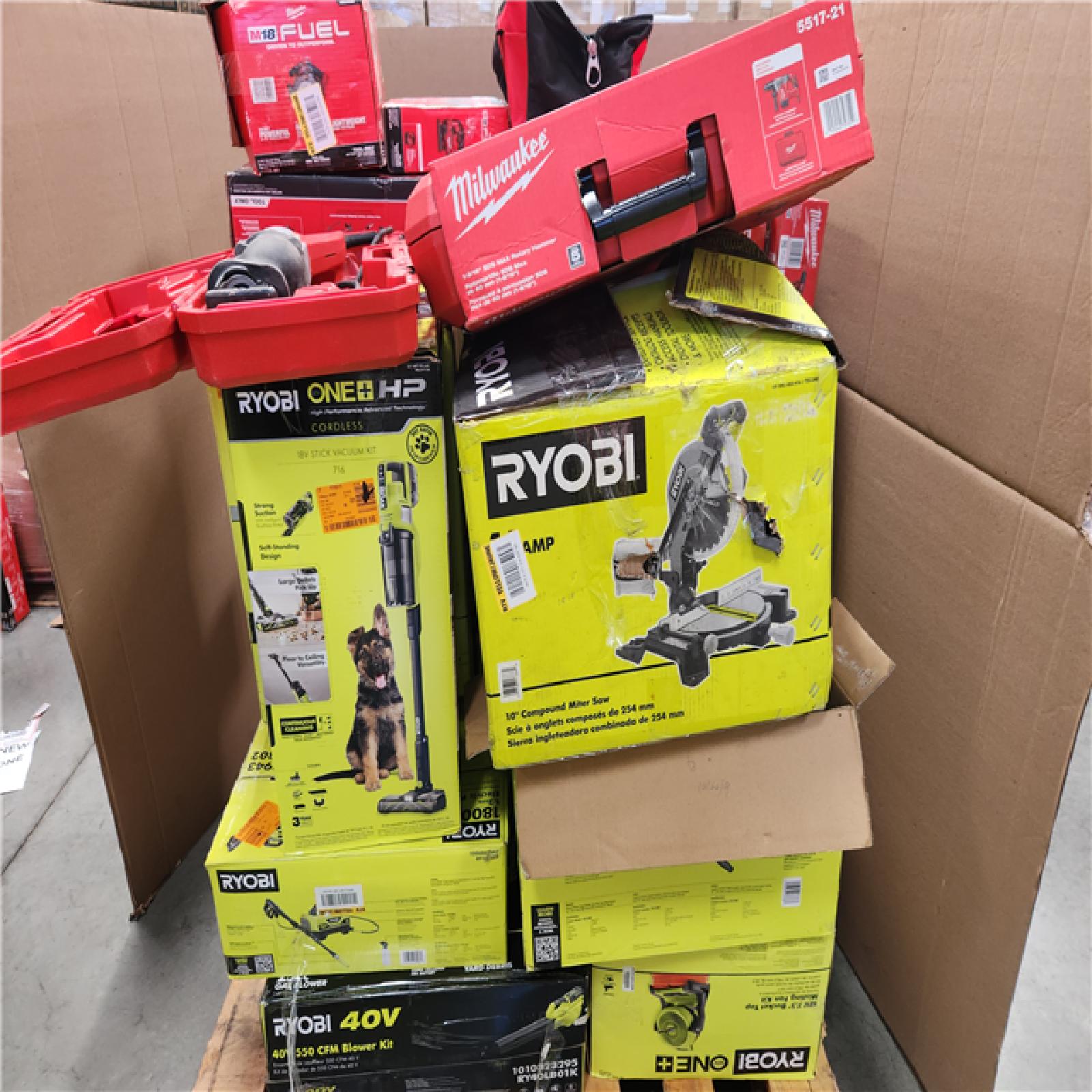 CALIFORNIA AS-IS TOOL PALLET