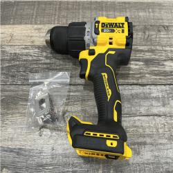 AS-IS DEWALT 20V XR Brushless Cordless 1/2 in. Hammer Drill (Tool-Only)