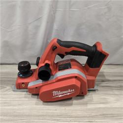 AS-IS Milwaukee M18 18-Volt Lithium-Ion Cordless 3-1/4 in. Planer (Tool-Only)