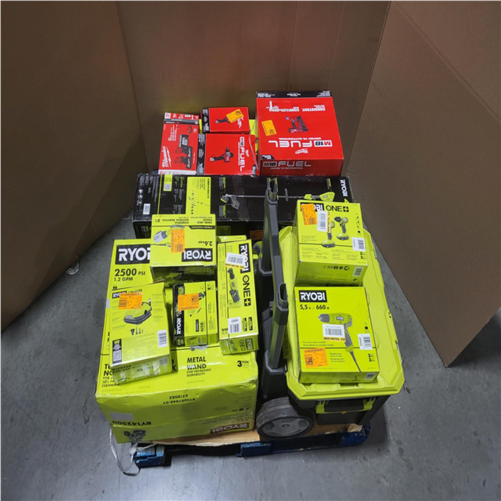 CALIFORNIA AS-IS TOOL PALLET