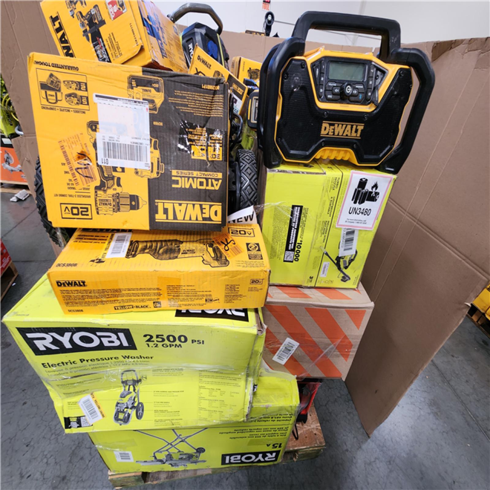 CALIFORNIA AS-IS TOOL PALLET