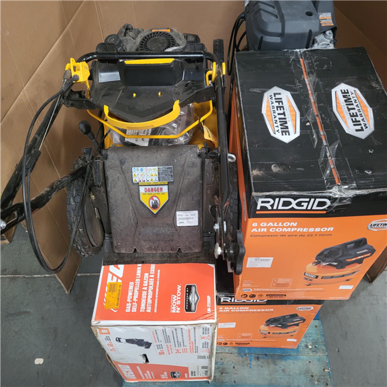 CALIFORNIA AS-IS OUTDOOR POWER EQUIPMENT